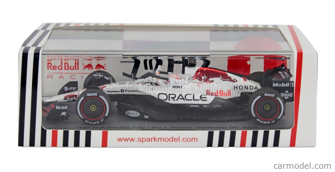 SPARK-MODEL S9594 Scale 1/43 | RED BULL F1 RB21 TEAM ORACLE RED