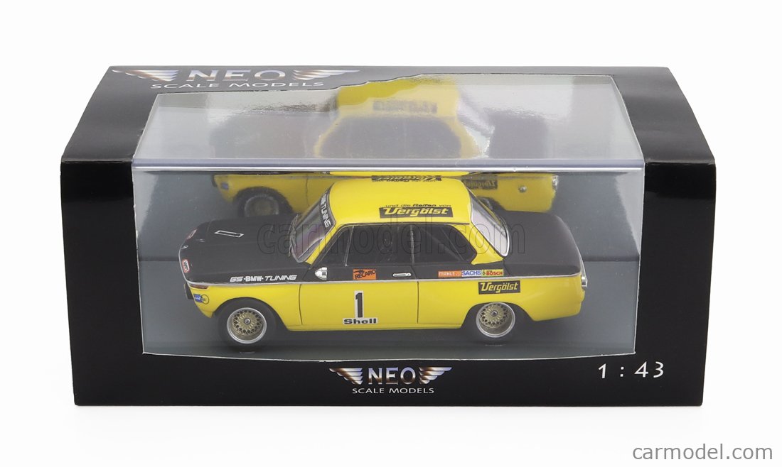 【激レア】SCALA 1/43 BMW 2002 DRM モデルカー NEO SCALE MODELS NEO45445 Scale 1/43 | BMW 2002 TEAM GS