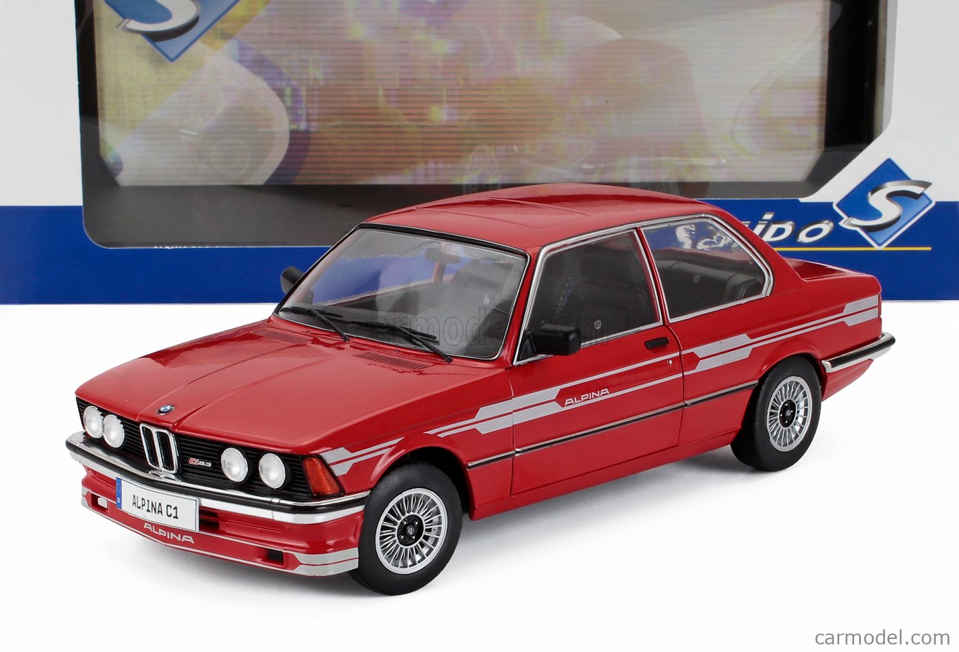 SOLIDO 1812803 Scale 1/18 | BMW 3-SERIES ALPINA (E21) C1 2.3 1980 RED