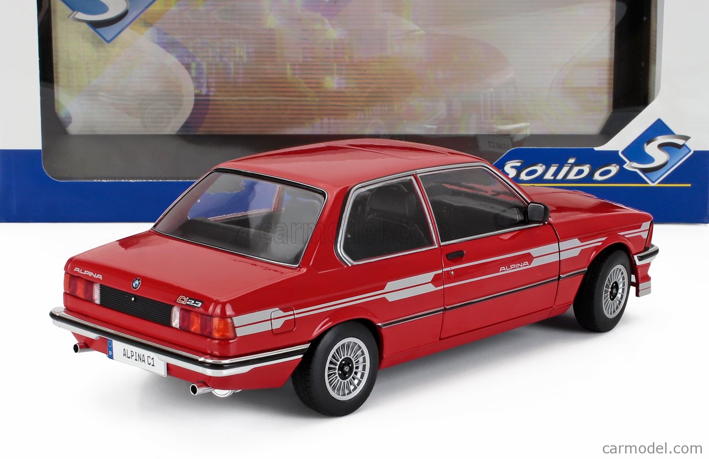 SOLIDO 1812803 Scale 1/18 | BMW 3-SERIES ALPINA (E21) C1 2.3 1980 RED