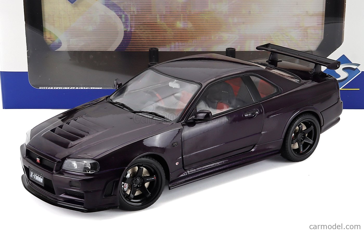 SOLIDO 1804311 Scale 1/18 | NISSAN SKYLINE GT-R (R34) Z-TUNE 1999