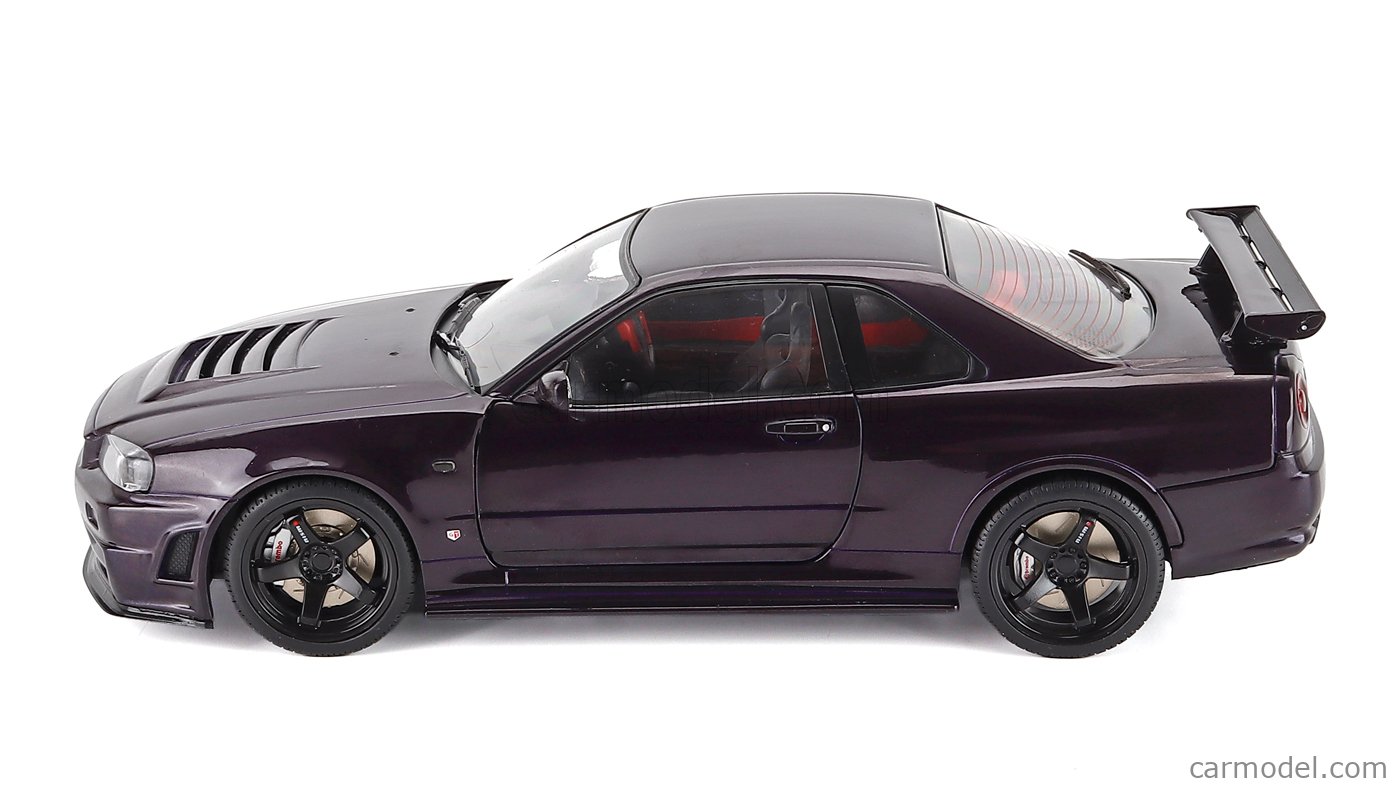 SOLIDO 1804311 Scale 1/18 | NISSAN SKYLINE GT-R (R34) Z-TUNE 1999