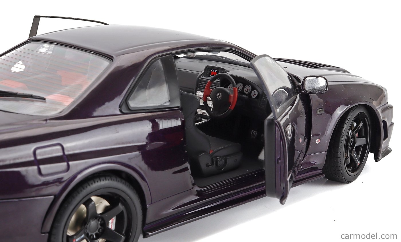 SOLIDO 1804311 Scale 1/18 | NISSAN SKYLINE GT-R (R34) Z-TUNE 1999