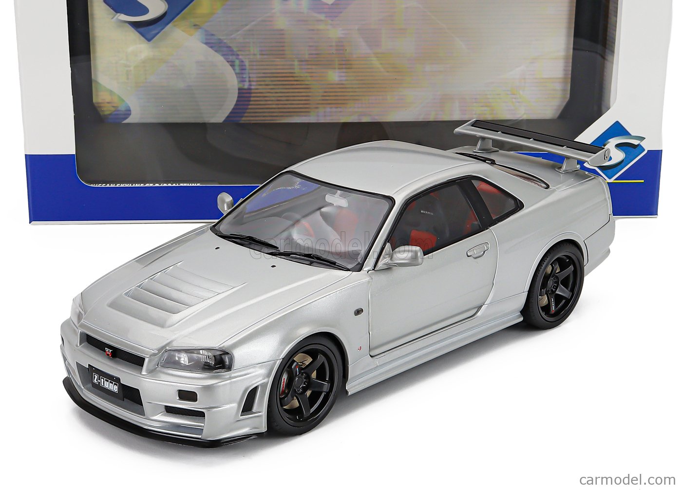 ソリド 1/18 日産 スカイライン GT-R R34 Z-tune 銀 ソリド 1/18 日産 スカイライン GT-R (R34) Z-tune 1999 シルバー