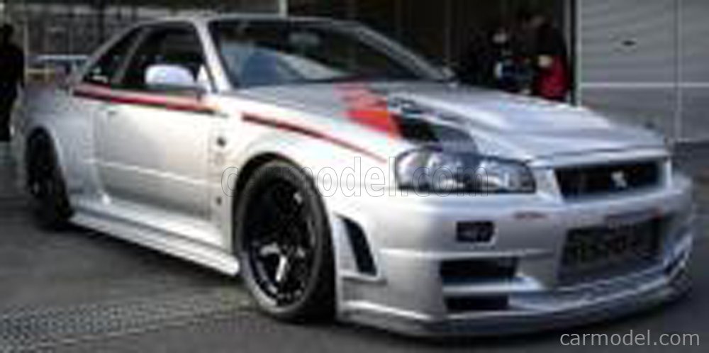 SOLIDO ソリド　Nissan Skyline GT-R (R34)1/18 Solid Nissan Skyline R34 GT-R #12 CALSONIC Tribute 2000 1/18