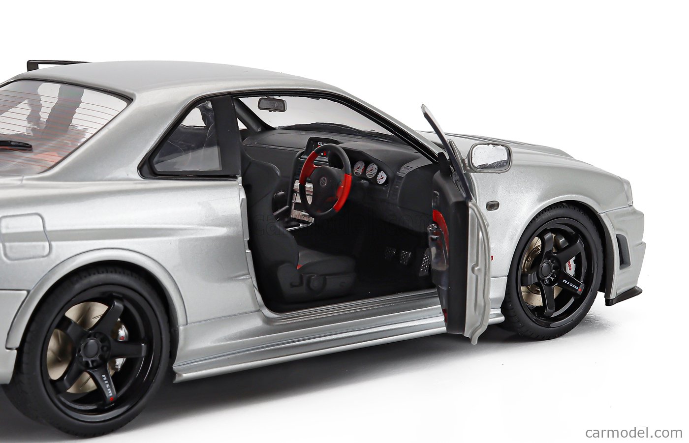 ソリド 1/18 日産 スカイライン GT-R R34 Z-tune 銀 IG 1:18 Nismo R34 GT-R Z-tune Silver – Horizon Diecast