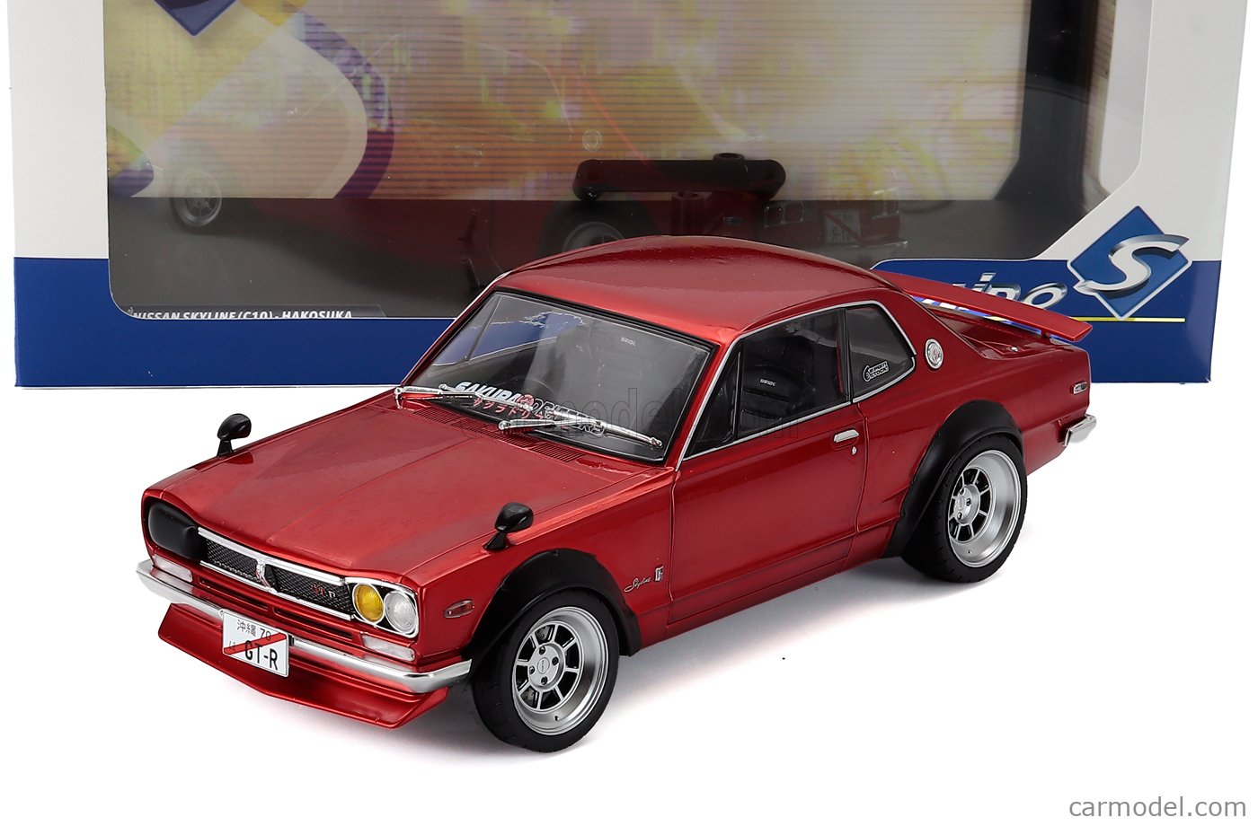 SOLIDO 1813002 Scale 1/18 | NISSAN SKYLINE (C10) HAKOSUKA WORKS
