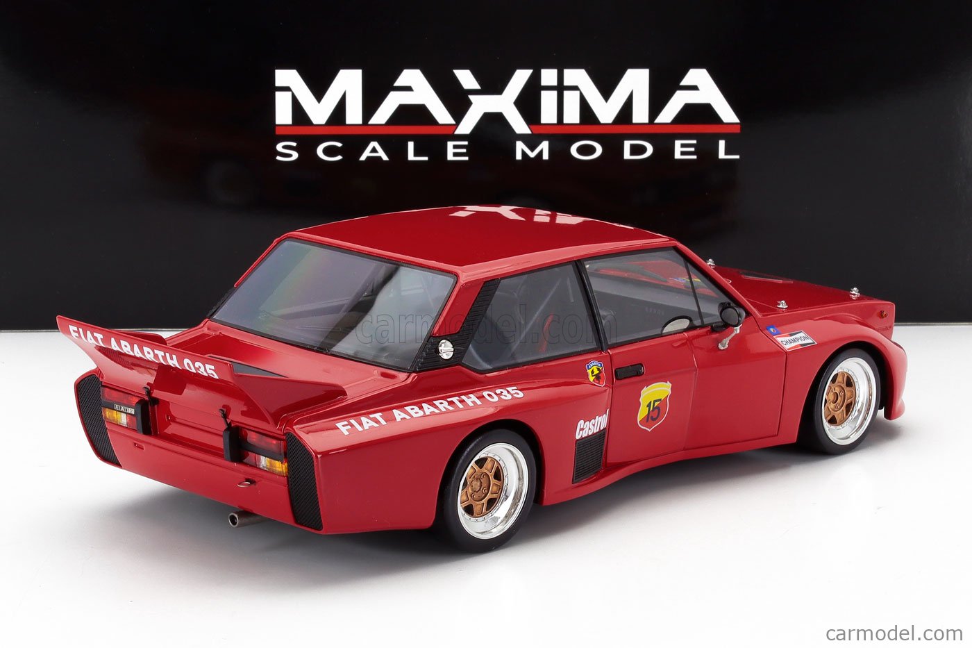1/18 フィアット アバルト 131 SE035 ターボ #15 1979 MAXIMA MAX005002 Escala 1/18 | ABARTH FIAT 131 ABARTH SE035 TURBO