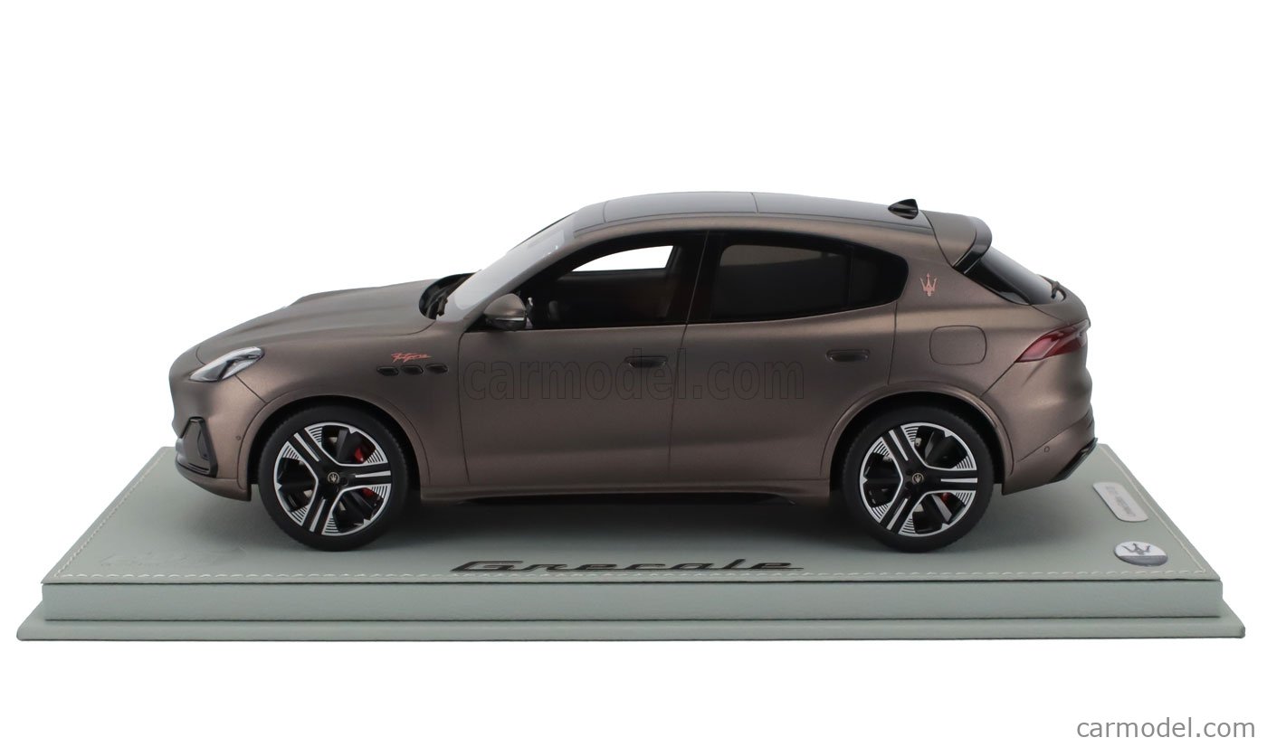 BBR 1:18 Maserati Grecale Folgore 2022 - Grigio Lava - P18243C-VET - Neuf