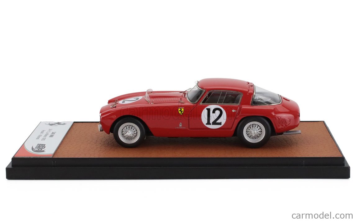 Miniature BBR 1/43 Ferrari 340 MM #0318 – Le Mans 1953, Ascari/Villoresi, Prévente