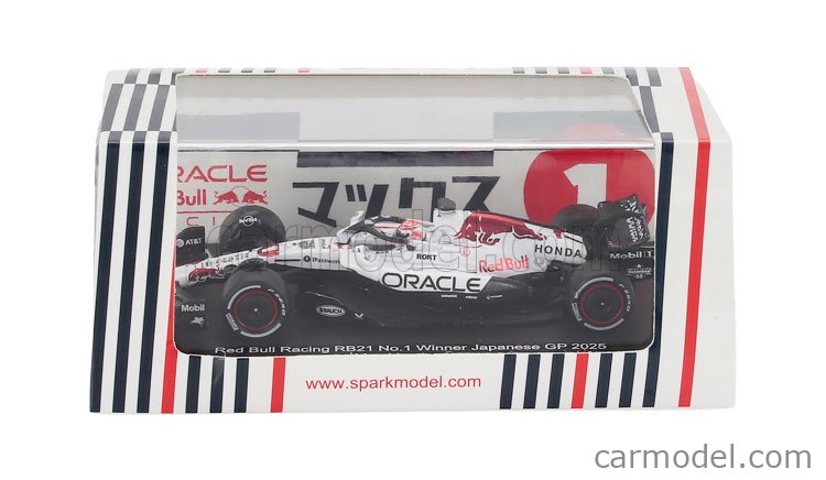 SPARK-MODEL Y441 Scale 1/64 | RED BULL F1 RB21 TEAM ORACLE RED