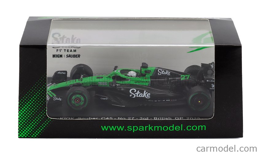 SPARK-MODEL Y426 Масштаб 1/64 | SAUBER F1 C45 TEAM STAKE KICK N 27