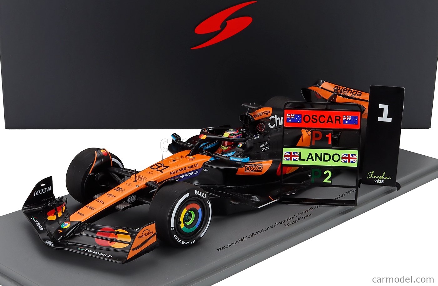 SPARK-MODEL 18S1008 Scale 1/18 | McLAREN F1 MCL39 TEAM MCLAREN N