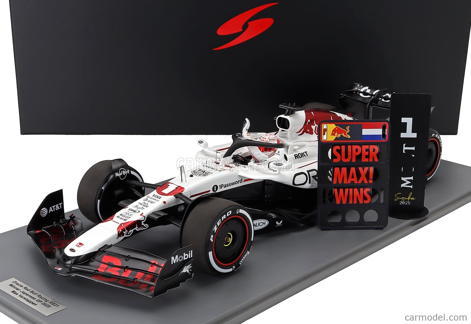 ミニカー Oracle Red Bull Racing No.1 Japanese GP 1/18 Spark 2025 Formula 1 Oracle Red Bull Racing RB21 Winner