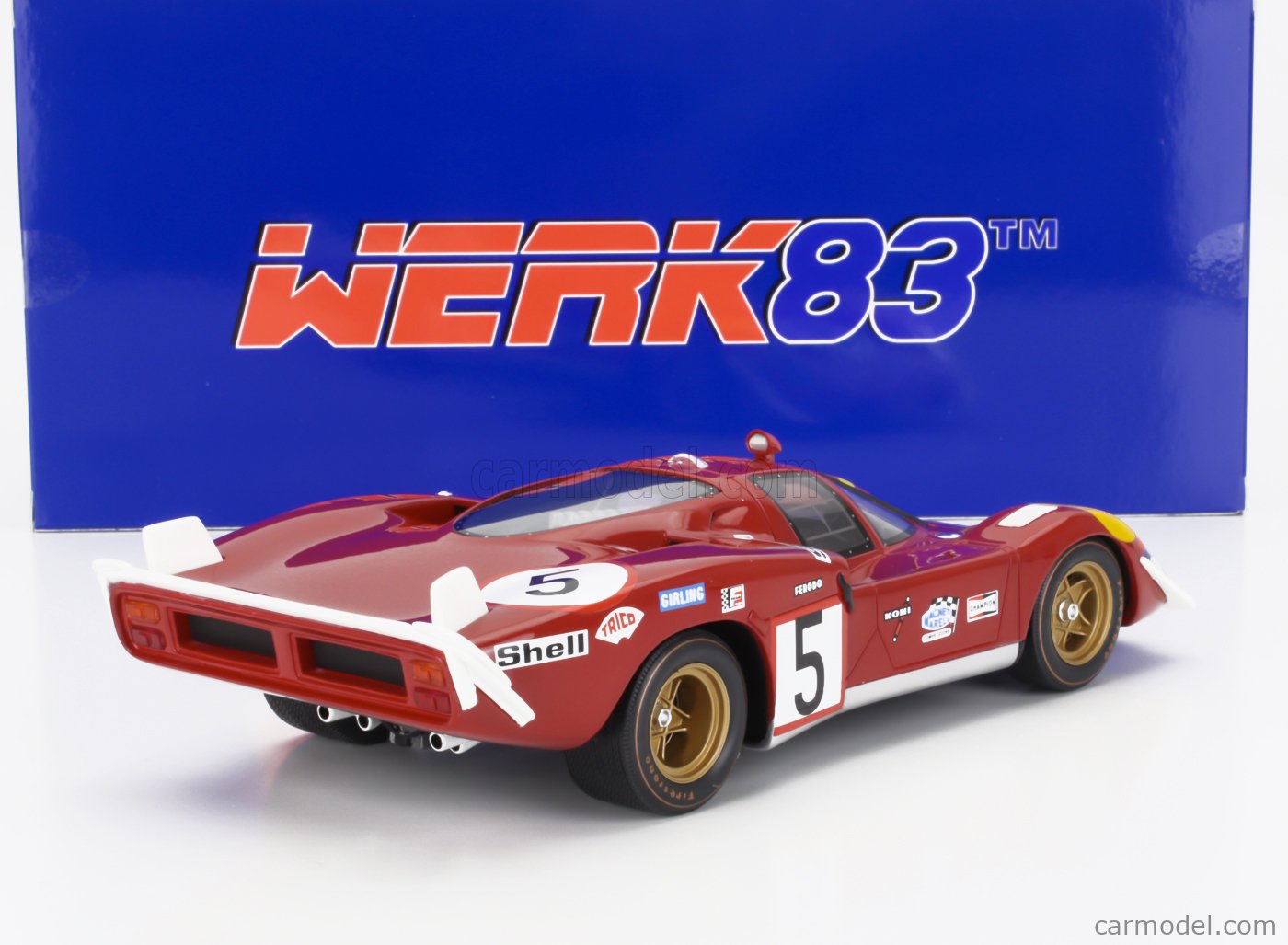 WERK83 W18053001 Scale 1/18 | FERRARI 512S 5.0L V12 TEAM