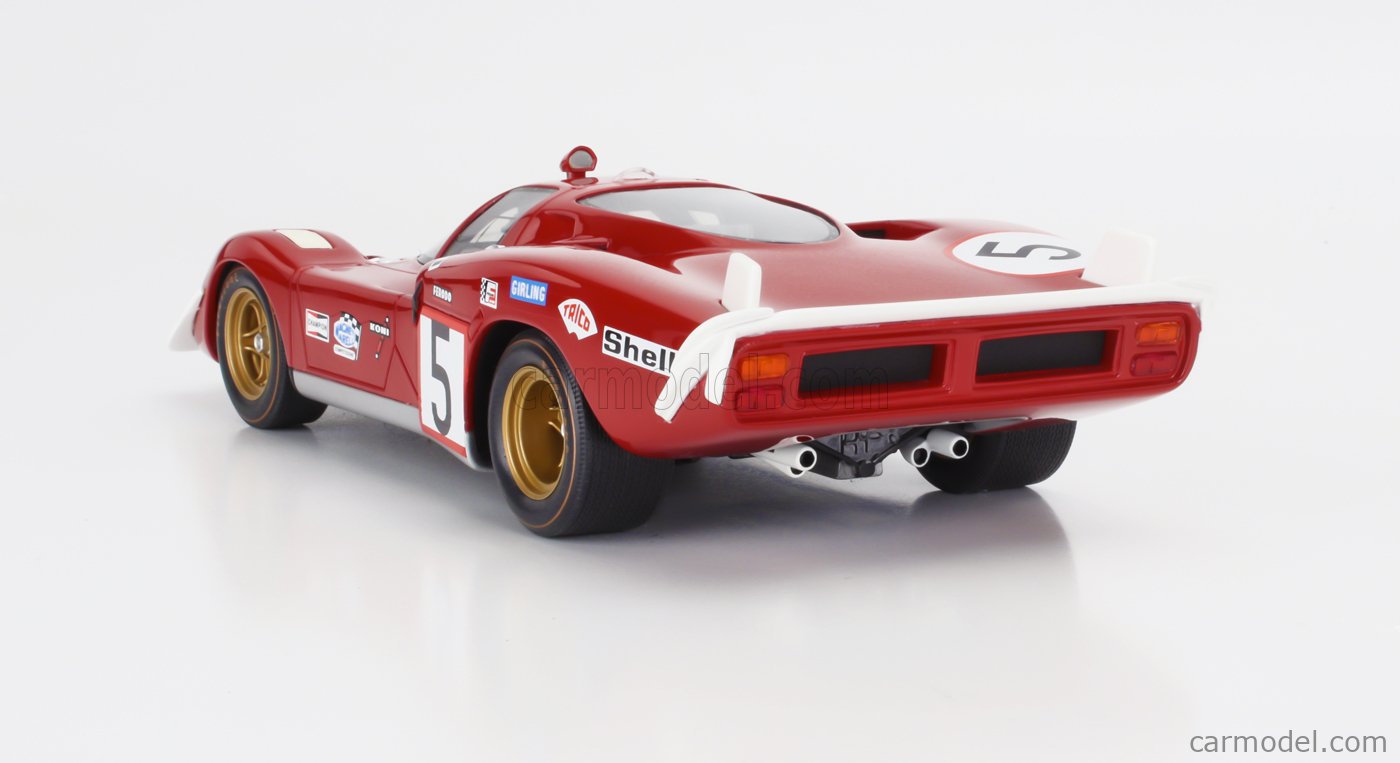 CMR 1/18 フェラーリ FERRARI 512S ロングテール #5 CMR 1/18 Ferrari 512S Long Tail #5 24h Le Mans 1970 Ickx