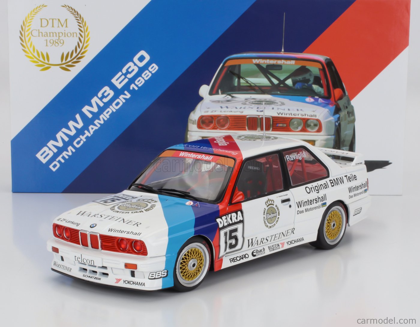 WERK83 W18038002C Scale 1/18 | BMW 3-SERIES M3 (E30) TEAM