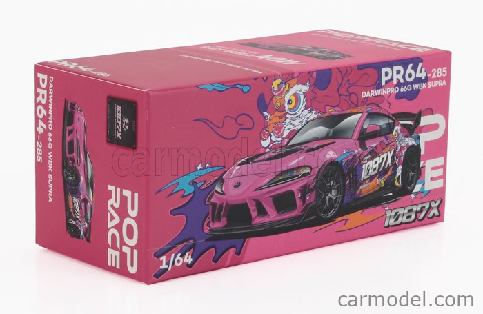 POP-RACE-LIMITED PR640285 Scale 1/64 | TOYOTA SUPRA GR (A90