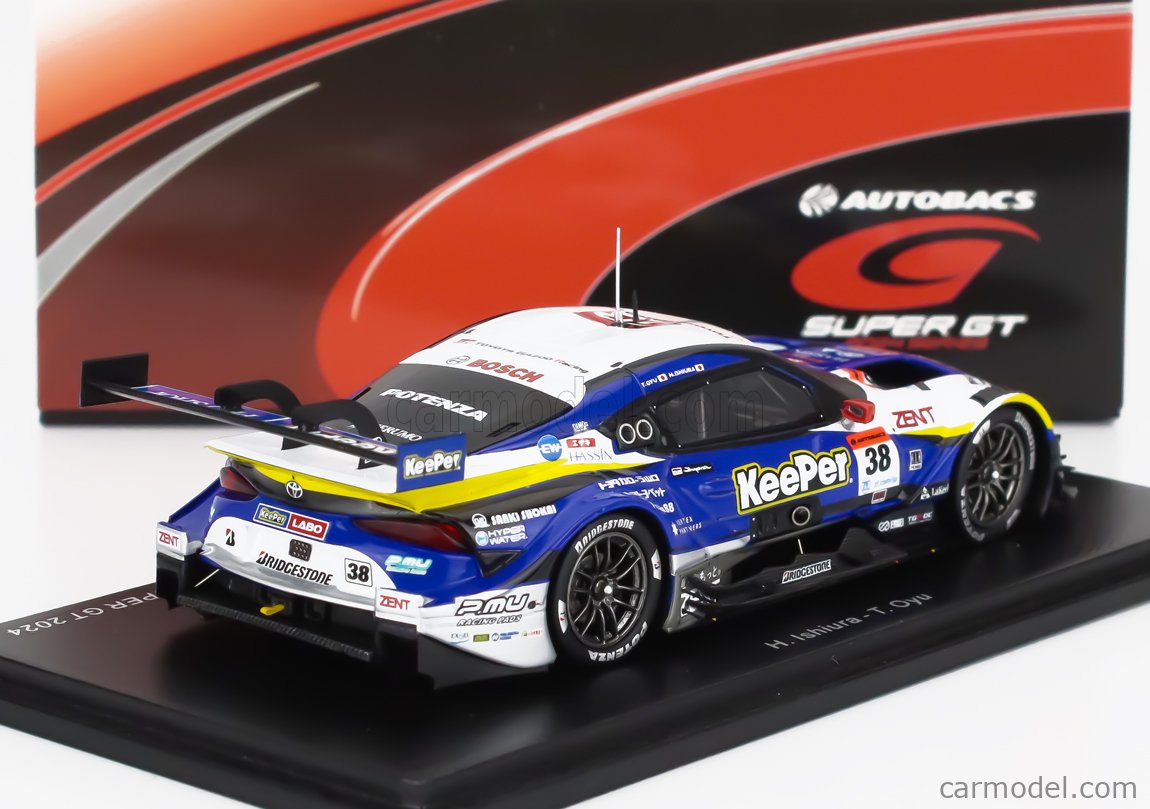 スパーク 1/43 KeePer CERUMO GR Supra No.38 TGR TEAM KeePer
