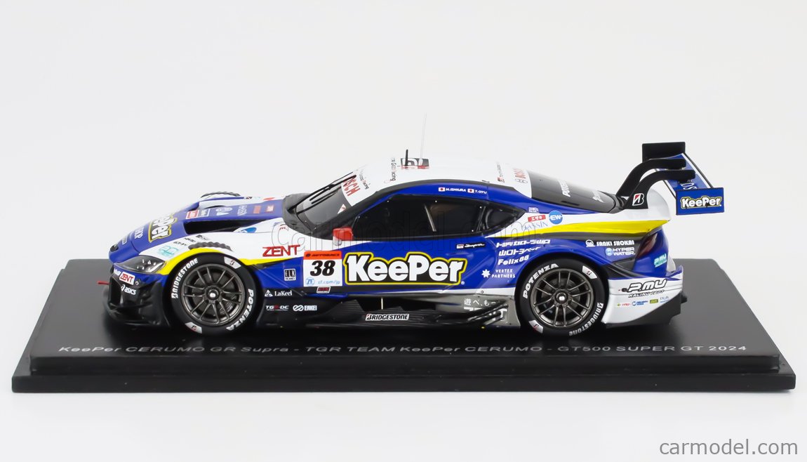 SPARK-MODEL SGT161 Scale 1/43 | TOYOTA SUPRA GR TEAM KEEPER