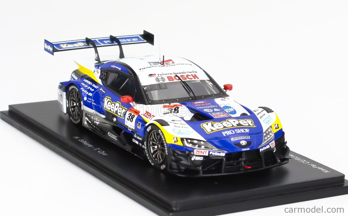SPARK-MODEL SGT161 Scale 1/43 | TOYOTA SUPRA GR TEAM KEEPER