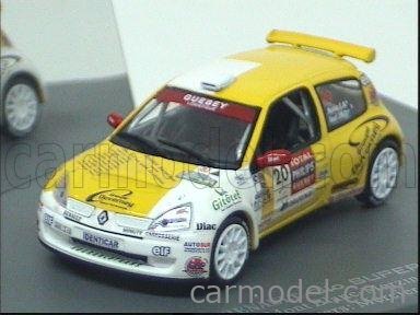 Coffret renault clio super 1600 1/43 universal hobbies