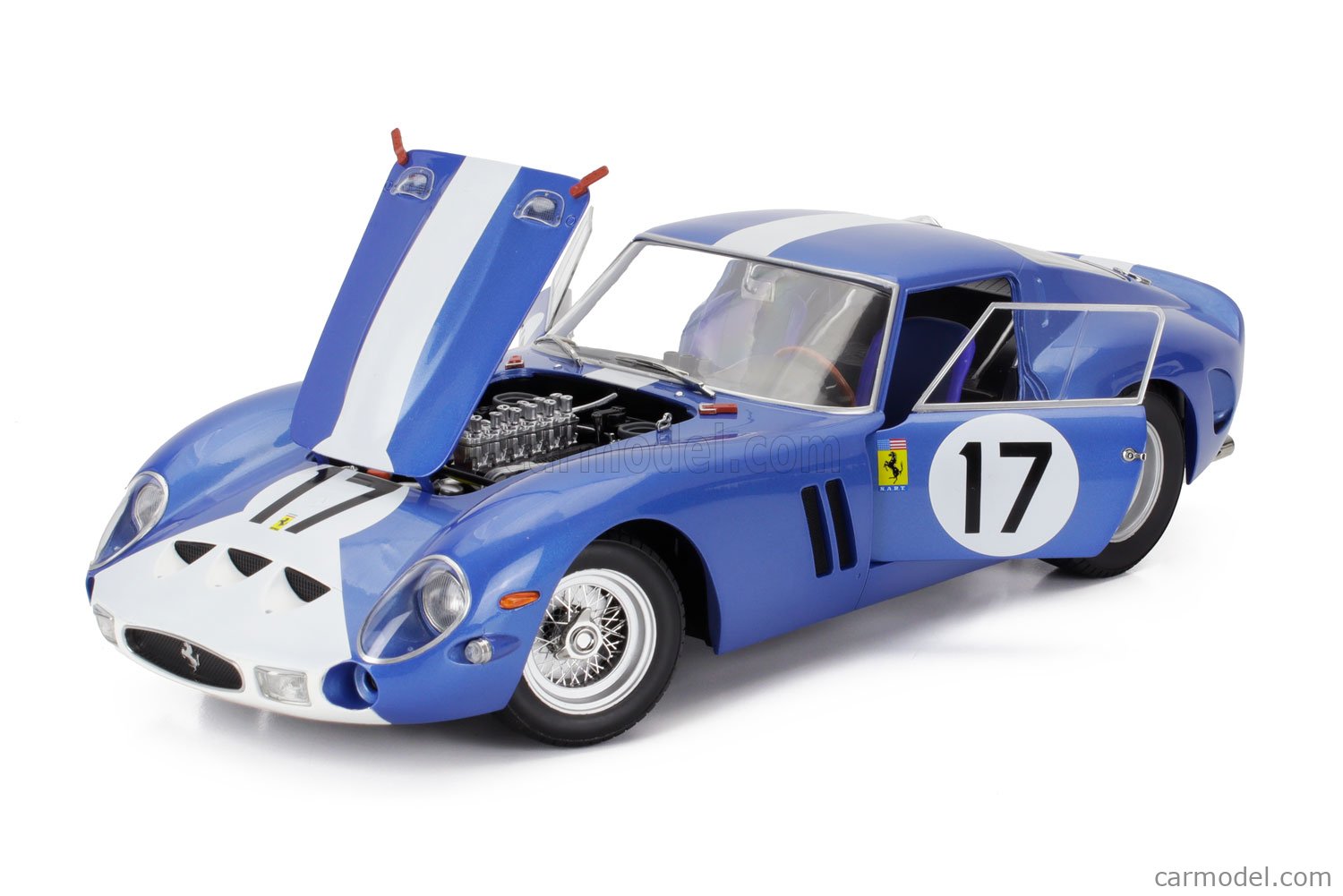 KK-SCALE KKDC120122-17 Echelle 1/12 | FERRARI 250 GTO 3.0L V12 TEAM N.A