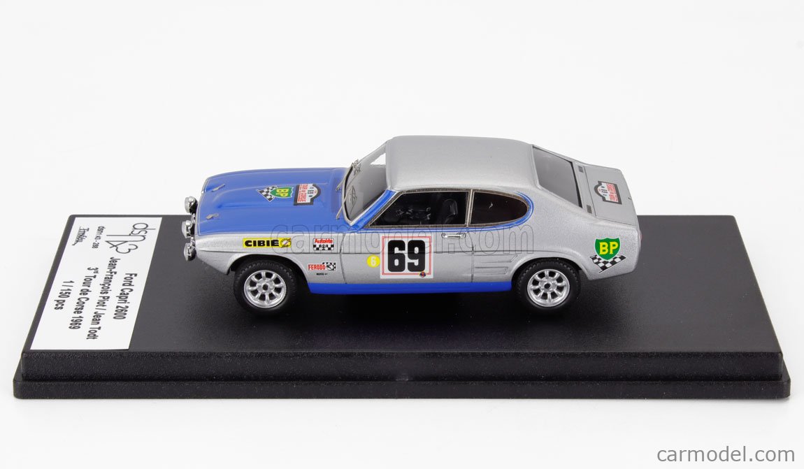 1969 Ford Capri MK1 Nº69 Piot/Todt Rally Tour De Corse 1:18 MC Grou