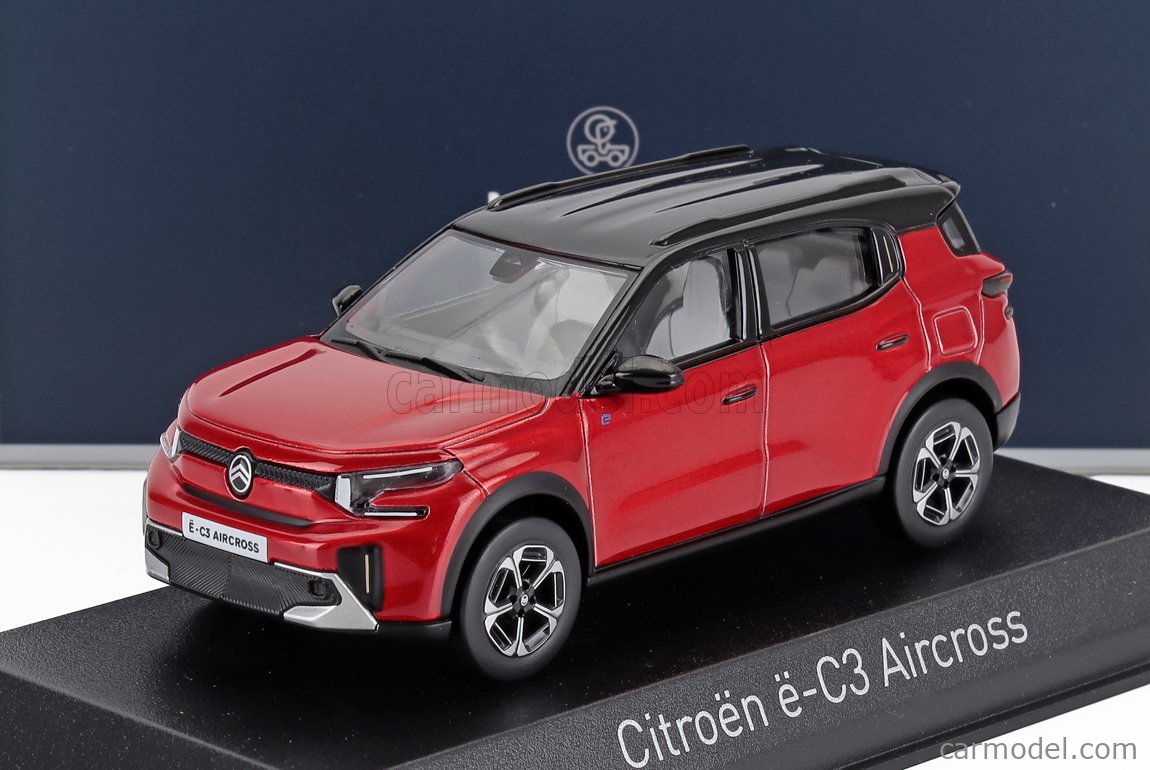 NOREV 155341 Scale 1/43 | CITROEN C3 AIRCROSS 2025 RED BLACK