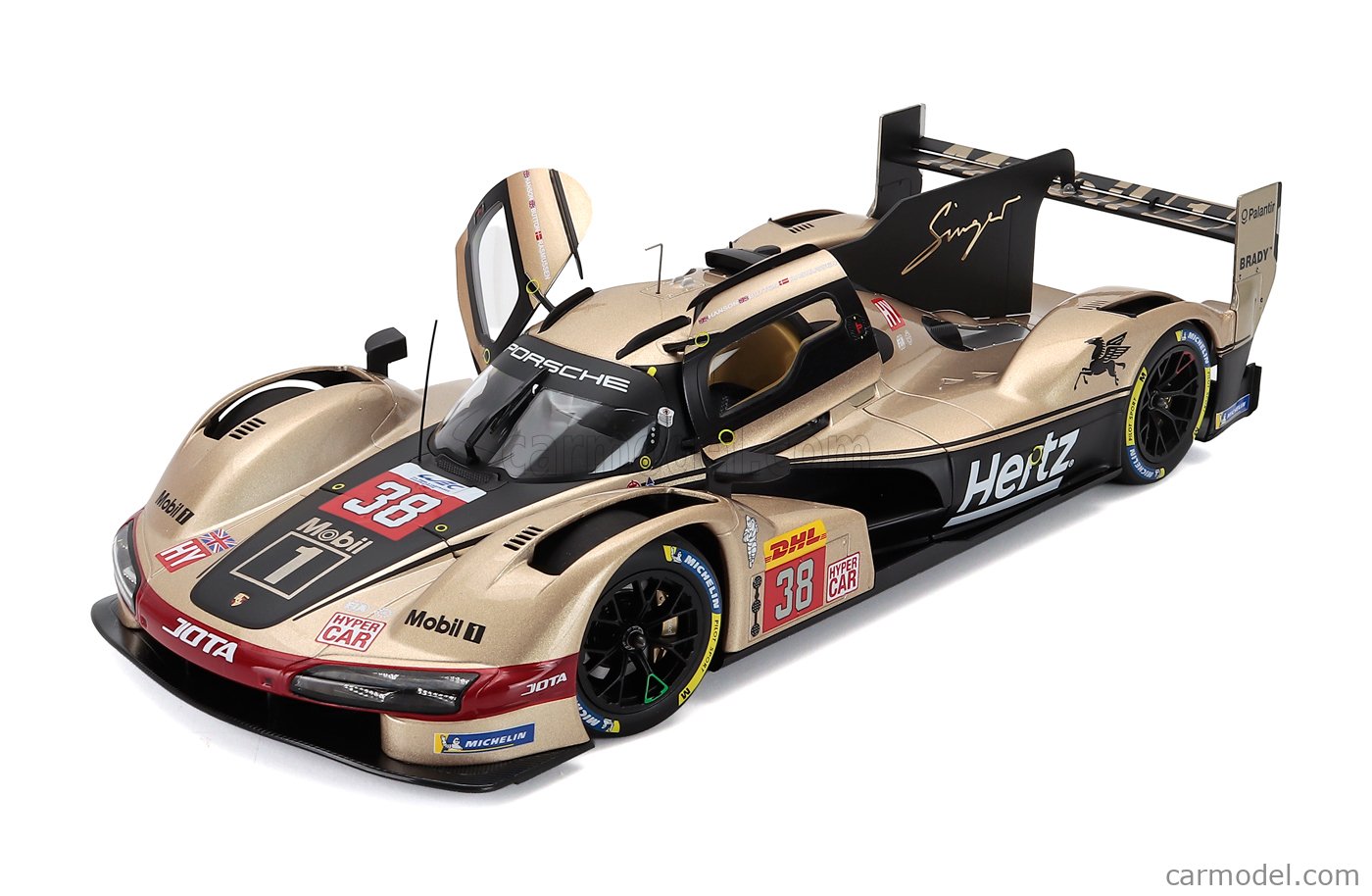 NOREV 187161 Scale 1/18 | PORSCHE 963 9RD 4.6L TURBO V8 TEAM HERTZ