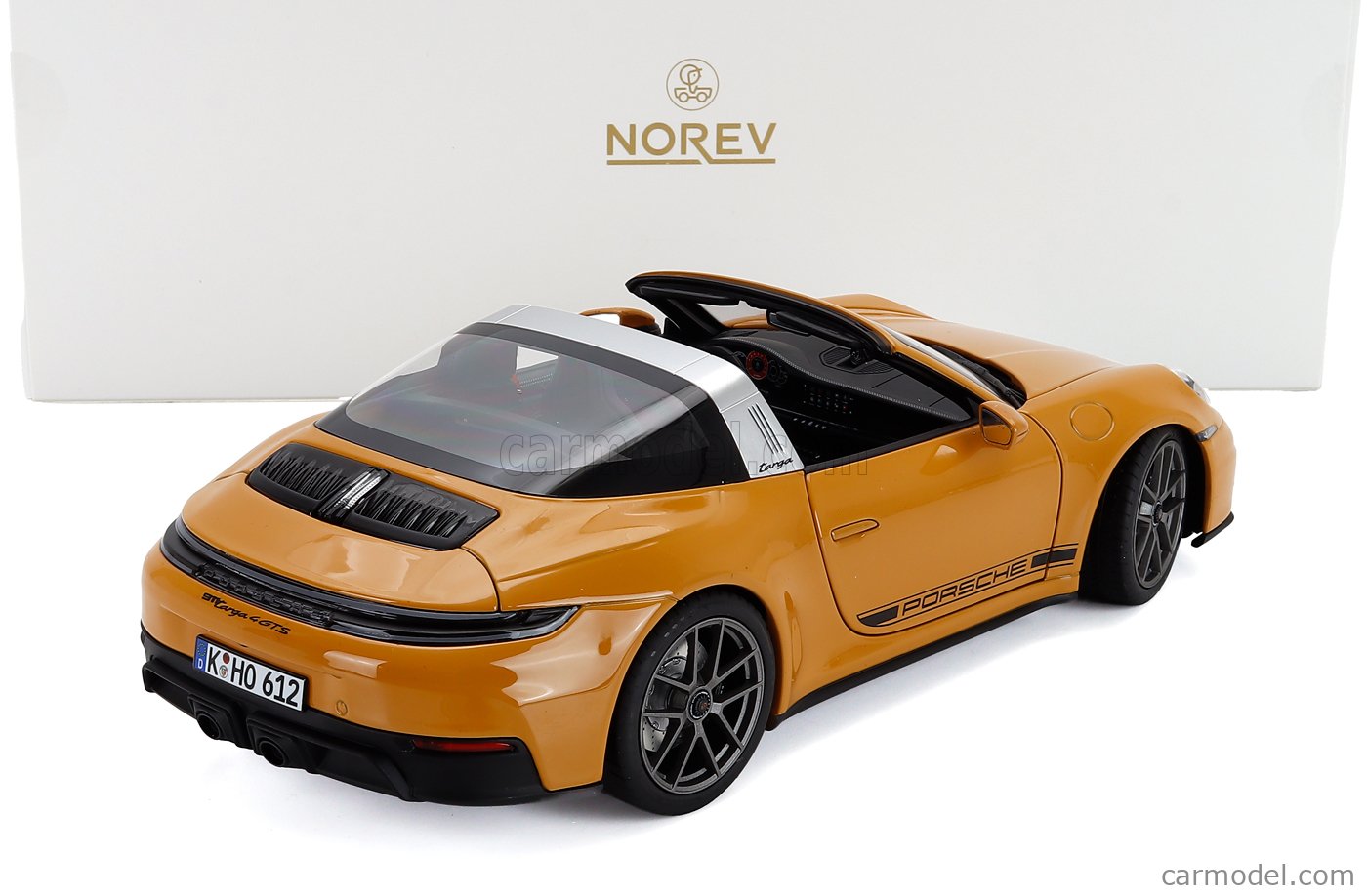 NOREV 187190 Scale 1/18 | PORSCHE 911 992-2 TARGA 4 GTS 2024 YELLOW