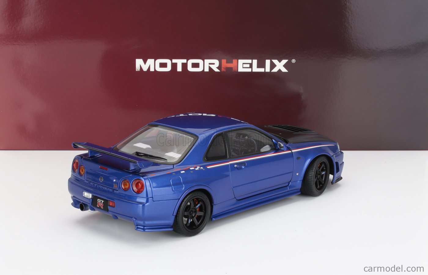 SKYLINE GT-R R34 NISMO CRS Z-TUNE オマケ付 MotorHelix 1:18 Nissan Skyline GT-R (R34) NISMO Z-Tune CRS