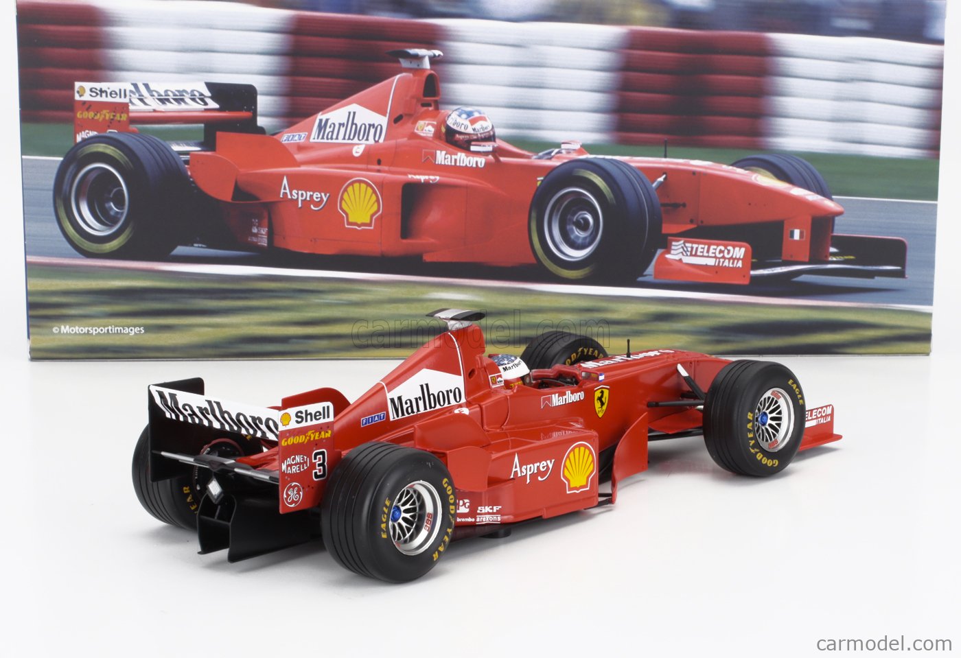 Kento1/18 フェラーリ F300 カナダGP M.シューマッハ 最高額更新なるか…シューマッハの1998年フェラーリF1「F300」が