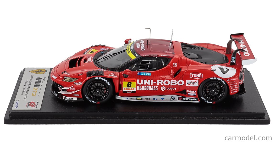 LOOKSMART LSSGT25006 Scale 1/43 | FERRARI 296 GT3 3.0L TWIN TURBO