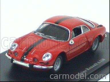 ALPINE RENAULT V6 TURBO RED 1/43 UNIVERSAL HOBBIES 1680 ROUGE ROSSO ROT