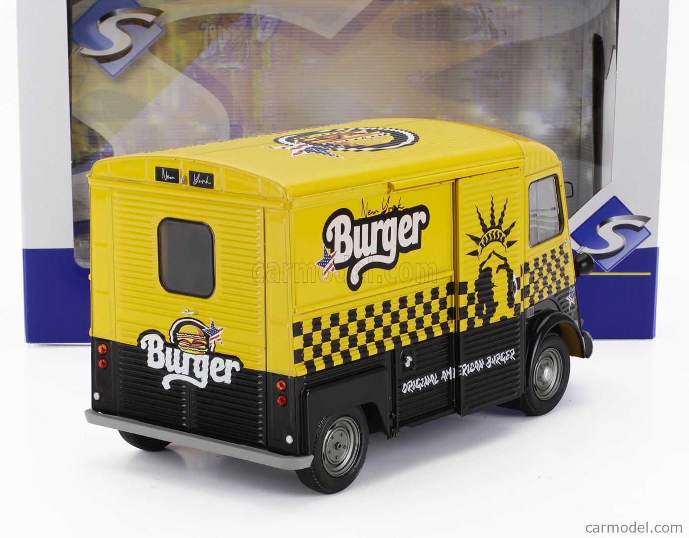SOLIDO 1804822 Scale 1/18 | CITROEN TYPE HY NYC BURGER 1969