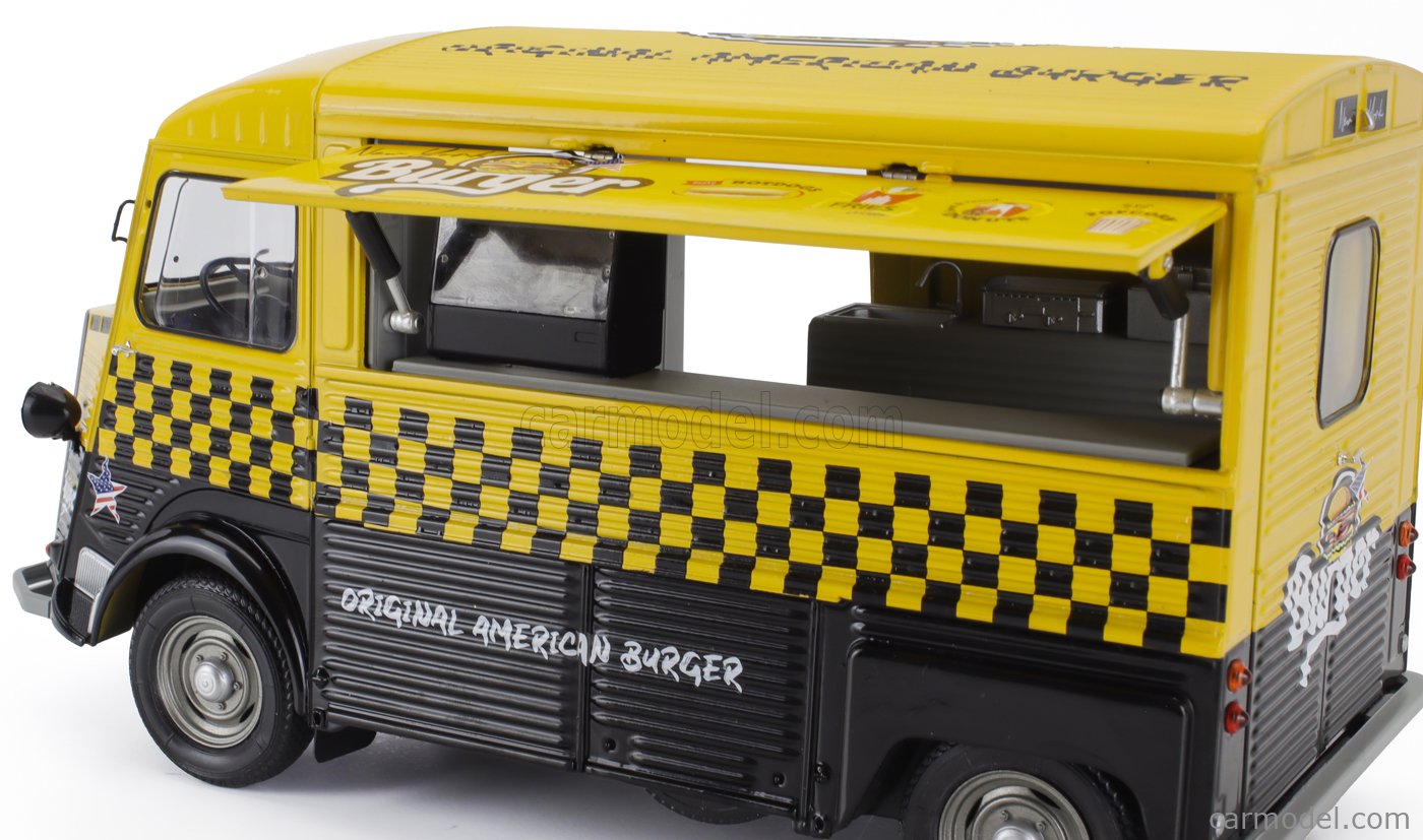 SOLIDO 1804822 Scale 1/18 | CITROEN TYPE HY NYC BURGER 1969