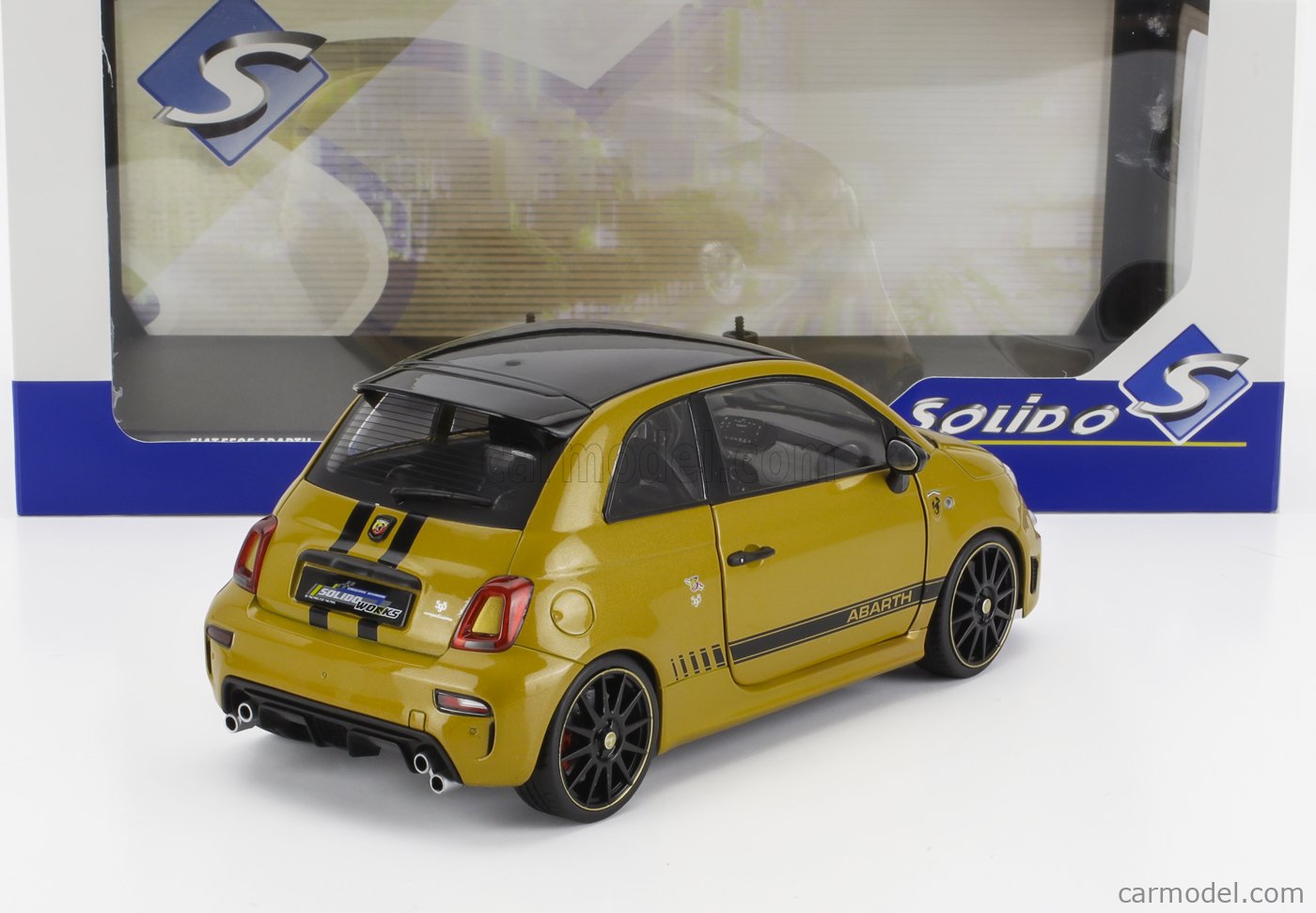 SOLIDO 1811306 Scale 1/18 | FIAT NUOVA 500 ABARTH 595 2022