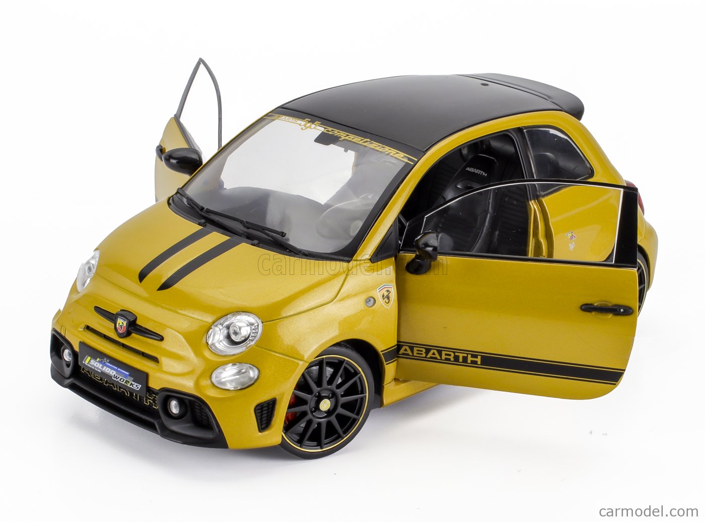 ミニカー SOLIDO 1/18 FIAT NUOVA 500 ABARTH 595 SOLIDO 1811303 Scale 1/18 | FIAT NUOVA 500 ABARTH 695