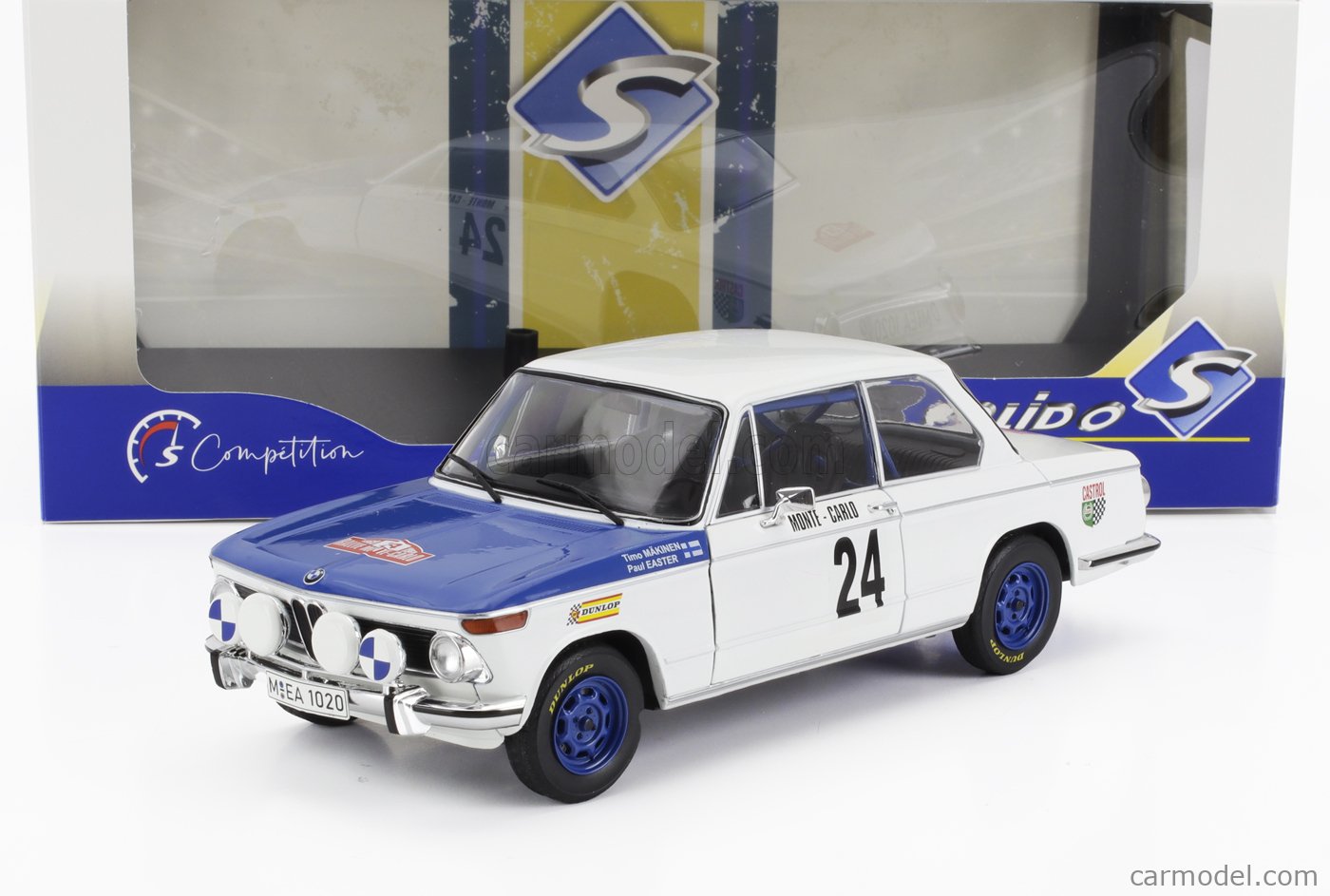 SOLIDO 1808603 Scale 1/18 | BMW 2002 Ti N 24 (night version) RALLY