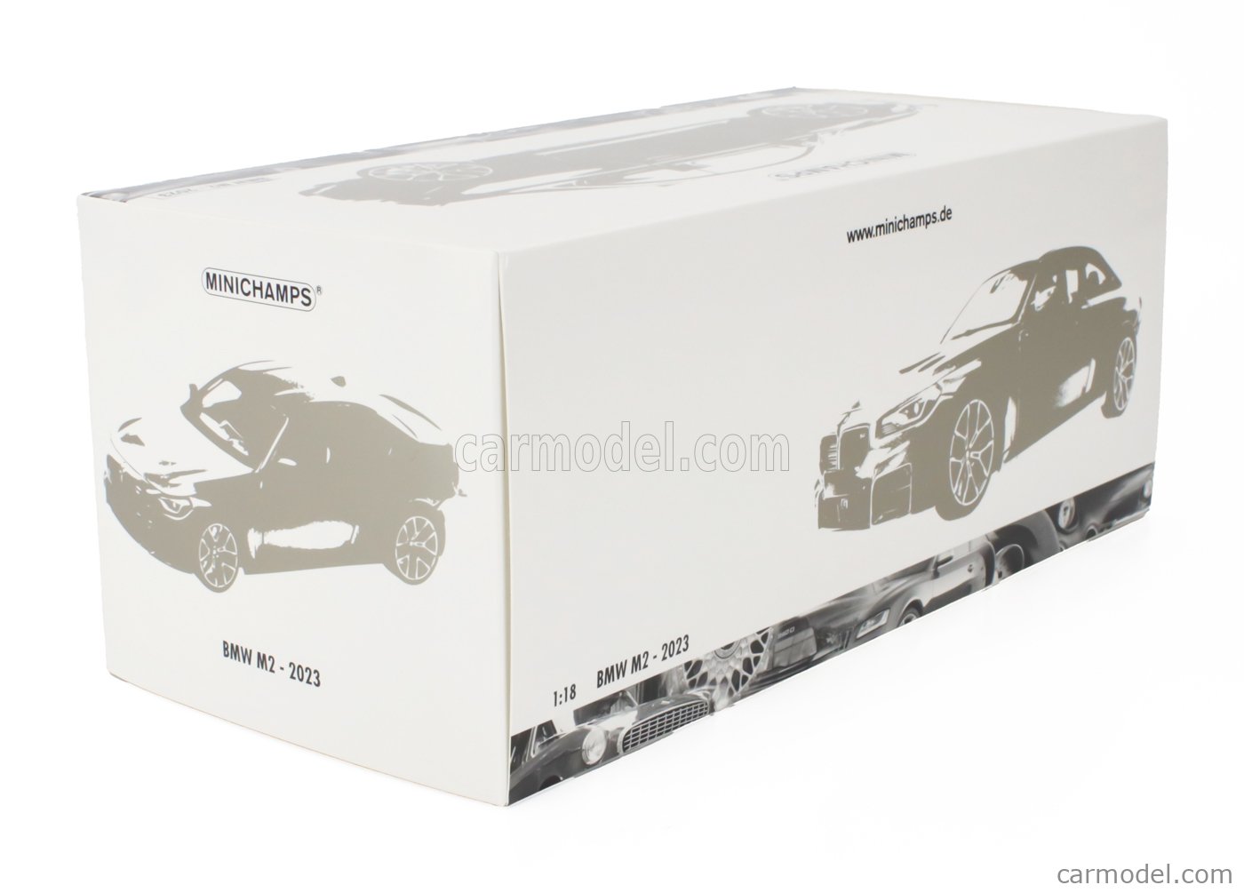 Minichamps 1:18 BMW M2 G87 MATT GREY 2023 WITH OPENINGS Modèle - 110023121 4012138779570