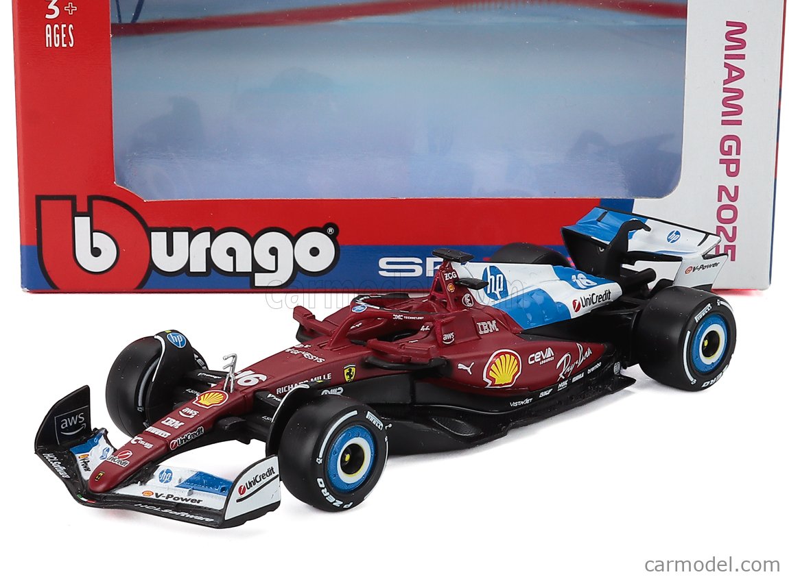 BURAGO 18-36853-L-MIAMI Scale 1/43 | FERRARI F1 SF-25 TEAM