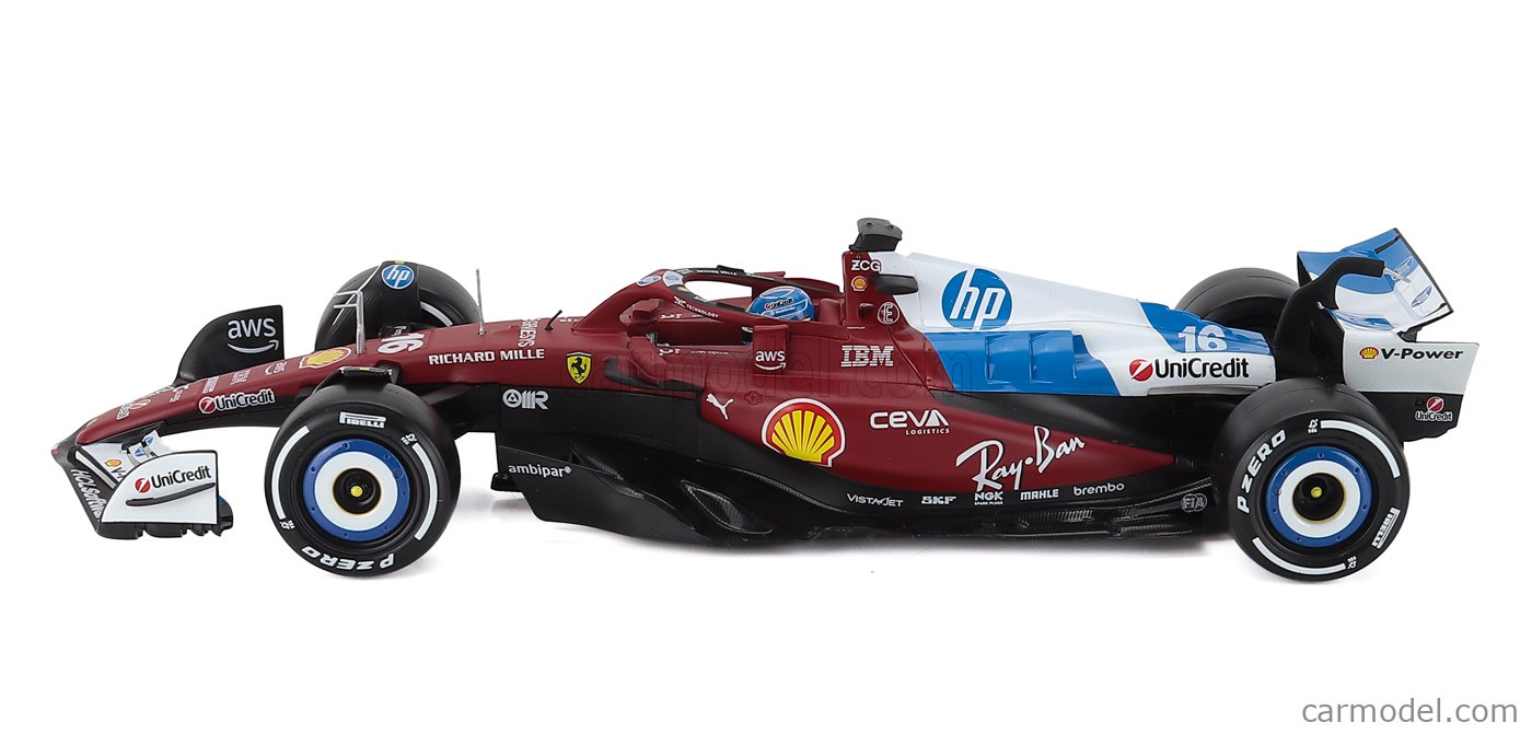 BURAGO 18-16816-L-MIAMI Scale 1/18 | FERRARI F1 SF-25 TEAM