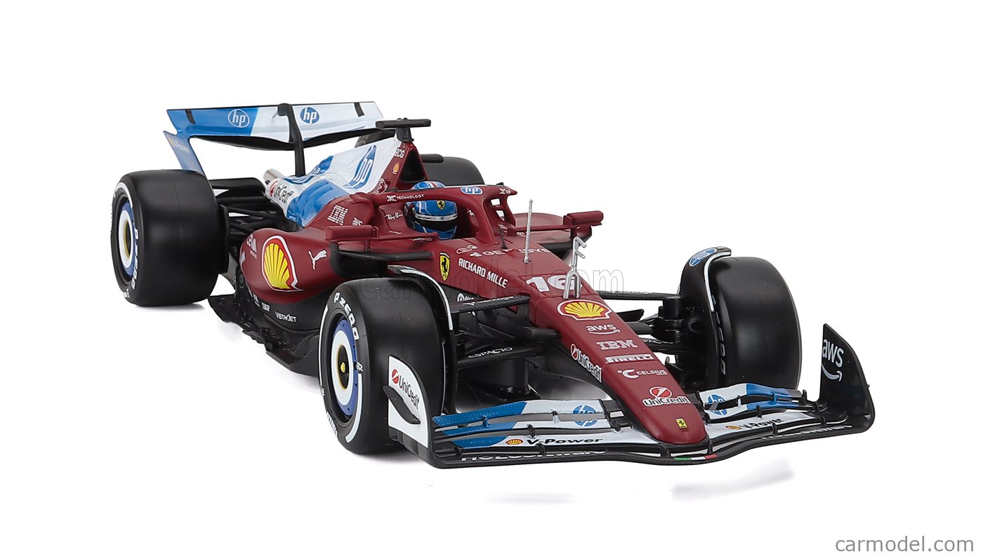 BURAGO 18-16816-L-MIAMI Scale 1/18 | FERRARI F1 SF-25 TEAM
