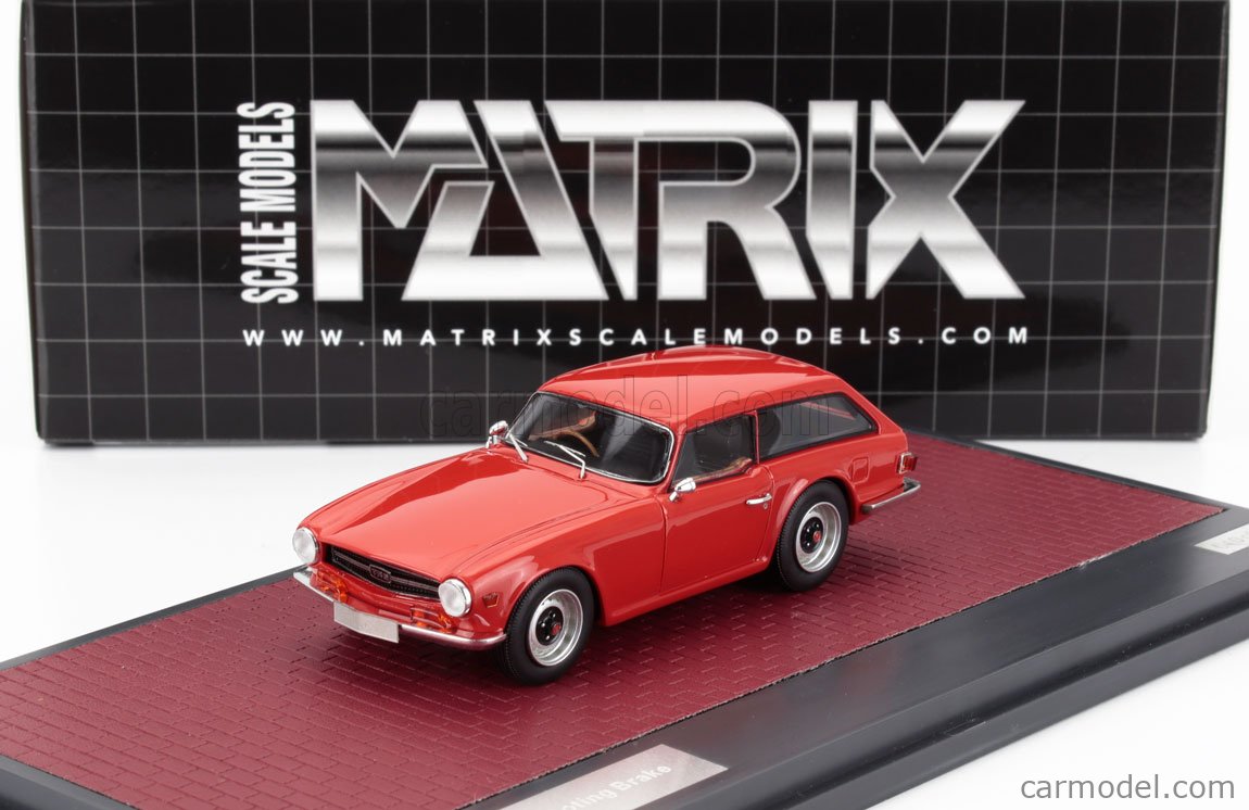 Achetez MX41902-022 - Matrix 1:43 MATRIX Triumph Tr6 Shooting Brake Sw Station Wagon 1974 Red MX41902-022 ( - Véhicules de route