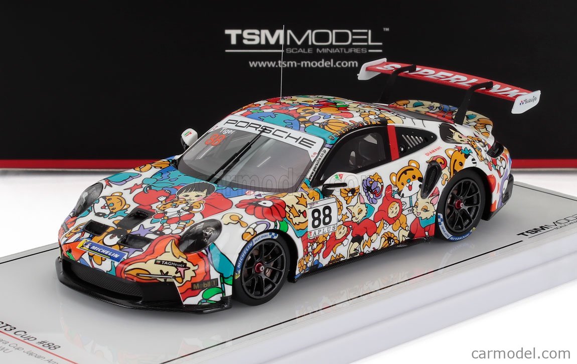 TRUESCALE TSM430841 Scale 1/43 | PORSCHE 911 992 GT3 R COUPE TEAM BINGO ...