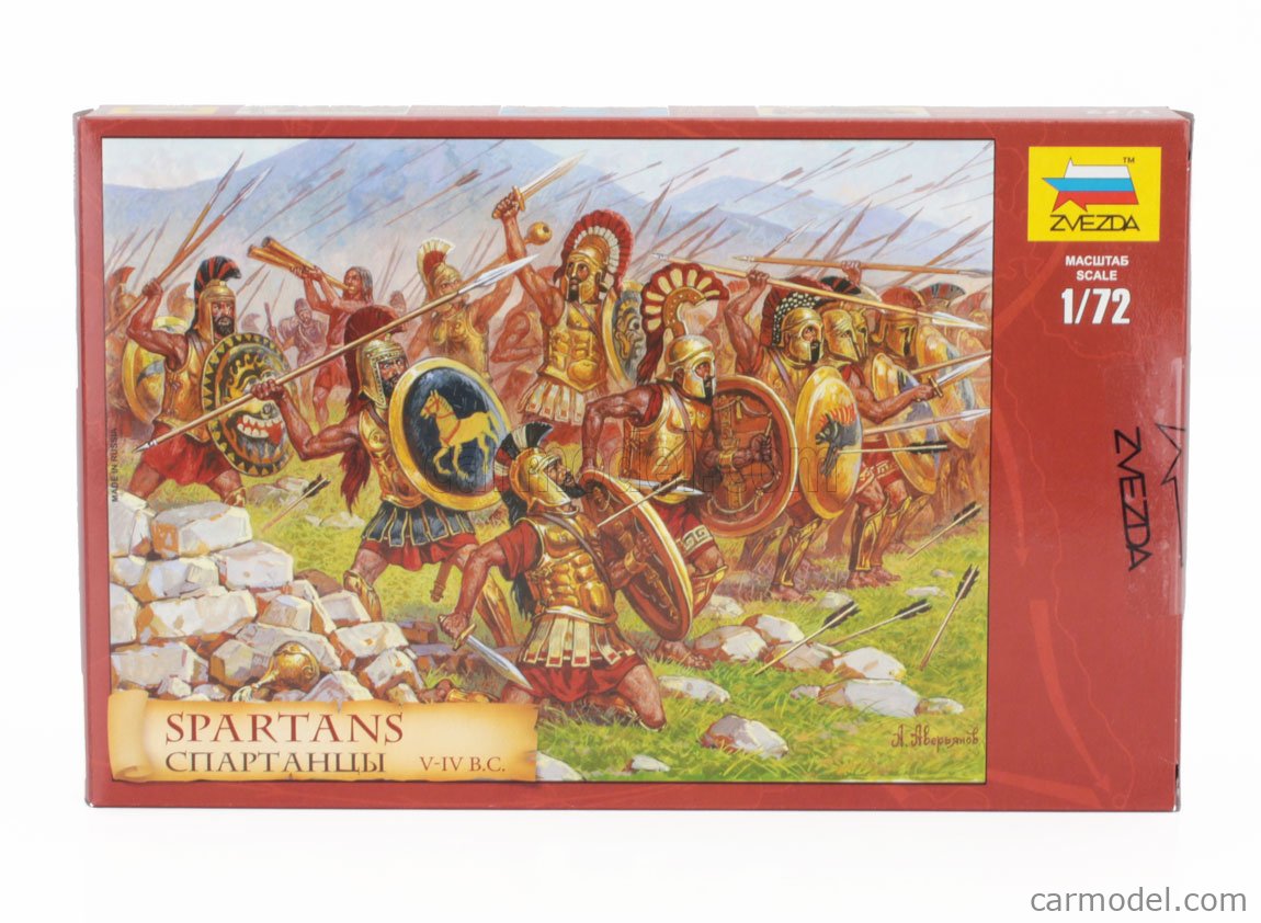 ZVEZDA 8068 Scale 1 72 FIGURES SPARTANS zvezda-8068-scale-1-72-figures-spartans