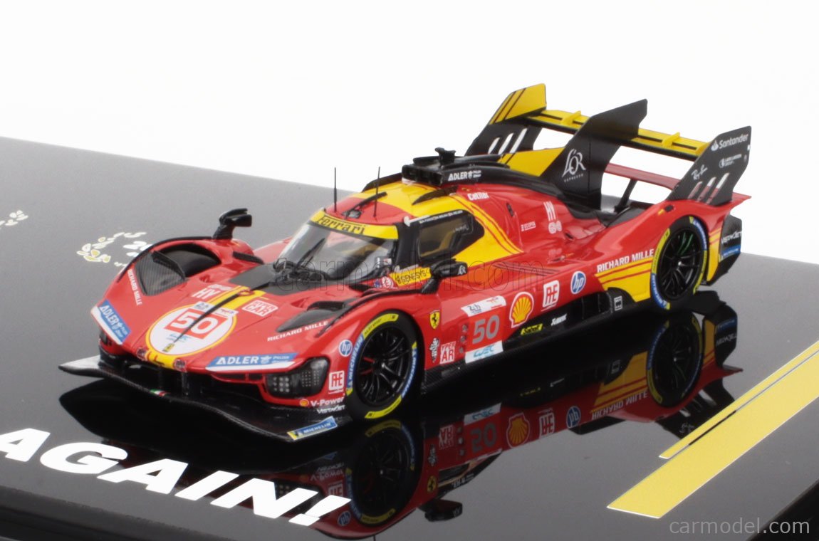 Ferrari 499P #51 Winner 24h Le Mans 2023 Model do Składania Złożenia Bburago KIT 1:24 - 26583