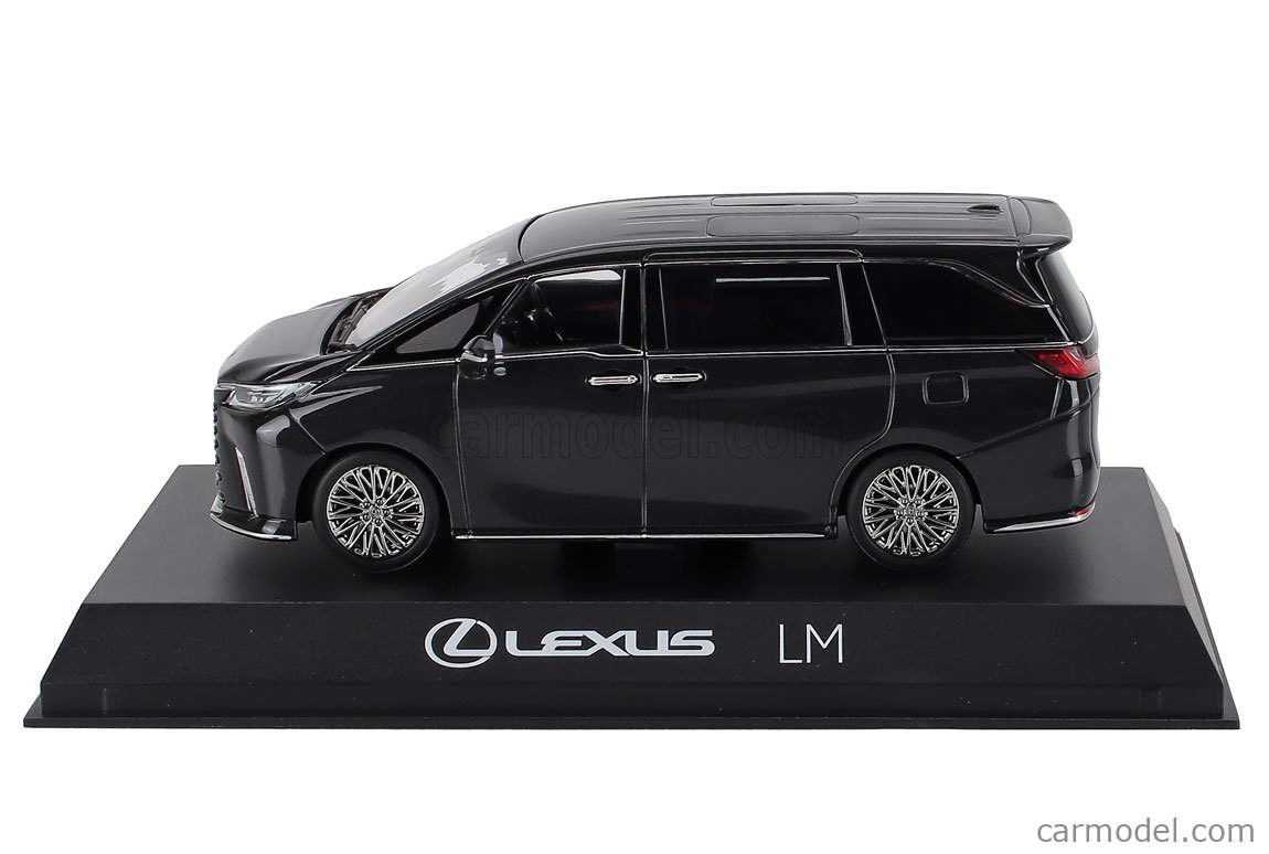 KYOSHO 03924GBK Scale 1/43 | LEXUS LM 500H MINIBUS RHD 2024 BLACK MET