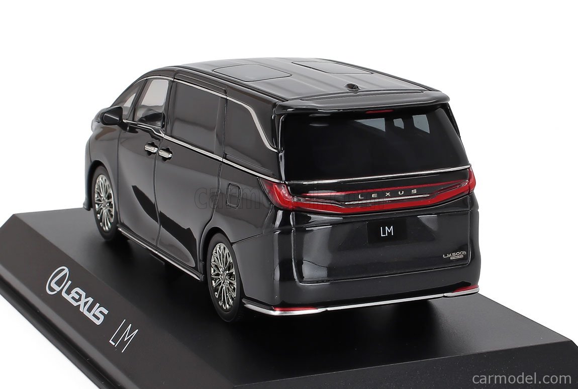 KYOSHO 03924GBK Scale 1/43 | LEXUS LM 500H MINIBUS RHD 2024 BLACK MET
